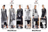 Charizma Designer Gul Ahmed Black and White For Muharram Festival Suits Catalog