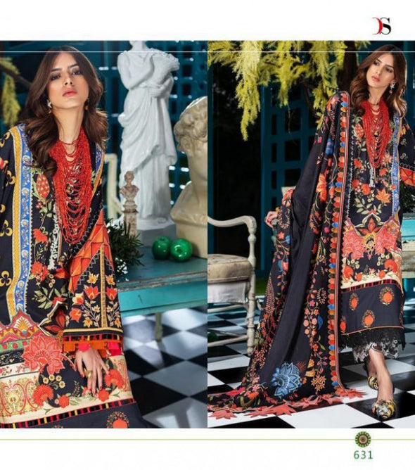 Deepsy Elan Cotton Collection Pakistani Style Suits Catalog