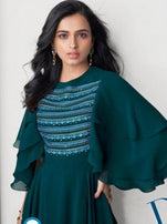 Arihant Vamika Glamore Shite Floor Length Kurti Catalog