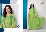 Arihant Vamika Glamore Shite Floor Length Kurti Catalog