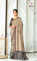 Shangrila Swaroski Vol-3 Heavy Georgette Print With Swaroski Work Saree Catalog