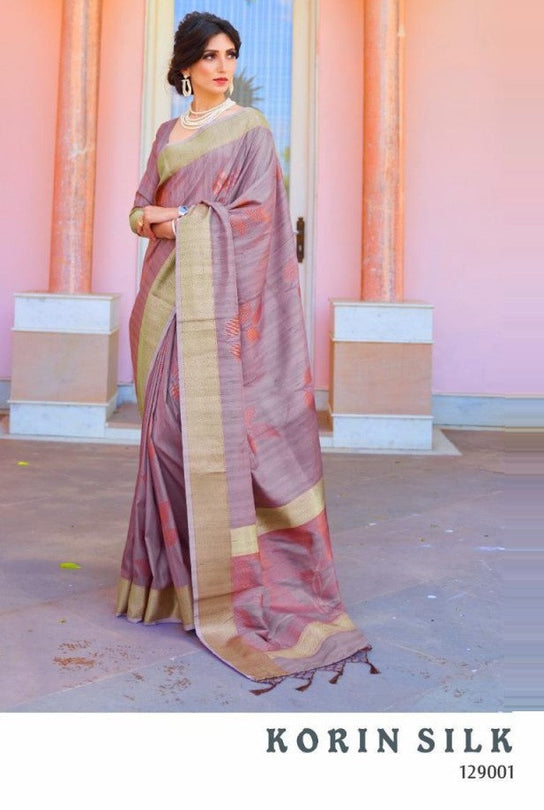 Rajtex Korin Silk Handloom Weaving Saree Catalog