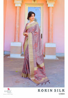 Rajtex Korin Silk Handloom Weaving Saree Catalog