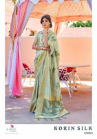 Rajtex Korin Silk Handloom Weaving Saree Catalog