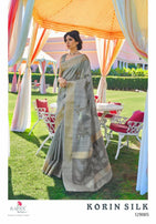 Rajtex Korin Silk Handloom Weaving Saree Catalog