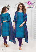 Devi Prints Poppins Vol-22 Cotton Printed Suits Catalog