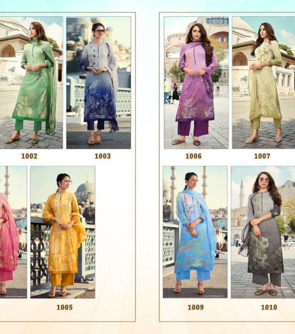 Kayseria Vol-1 The Original Traditional Lawn Suits Catalog