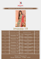 Deepsy Imorzia Vol-19 Pakistani Style Salwar Kameez Catalog