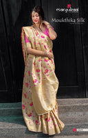 Manjubaa Moukthika Silk Saree Catalog Collection