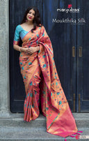 Manjubaa Moukthika Silk Saree Catalog Collection