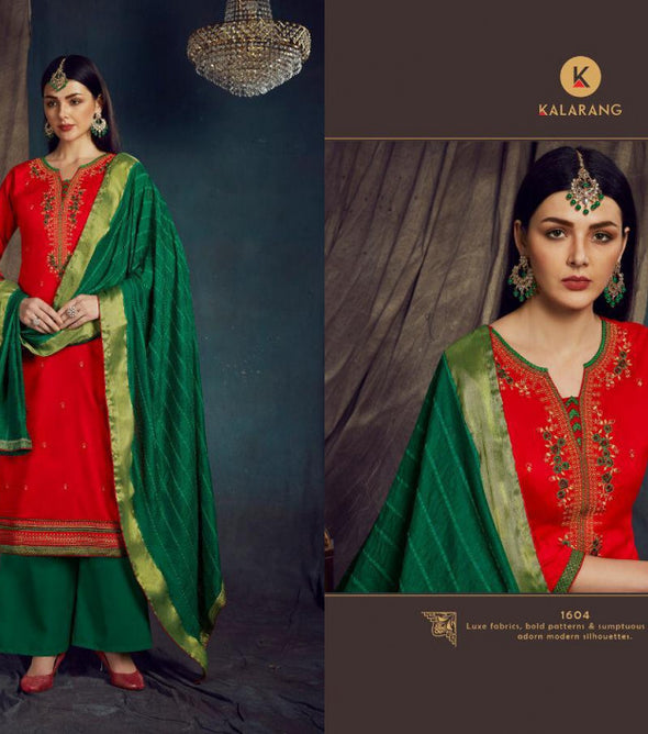 Kessi Kalarang Chahat Jam cotton Plazzo Style Suits Catalog