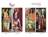 Shree Fabs Sana Safinaz Mahey Collection Vol-3 Pakistani Style Suits Catalog