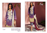 Shree Fabs Sana Safinaz Mahey Collection Vol-3 Pakistani Style Suits Catalog