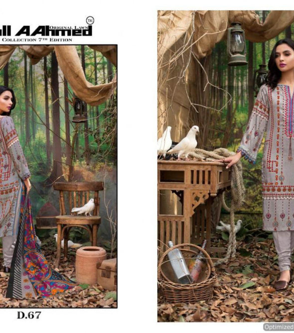 Gul Ahmed Lawn Collection 7th Edition Pakistani Print Suits Catalog