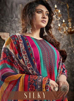 Silky Summer Vol-3 Camric Cotton Beautiful Printed Designer Suits Catalog