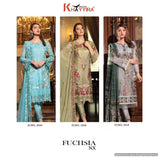Khayyira Suits Fuchsia Nx Pakistani Style Suits Catalog