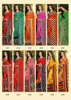 Haytee Saloni Vol-10 Rennial Printed Running Wear Saree Catalog