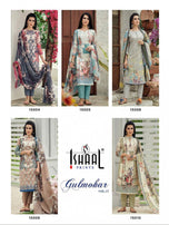 Ishaal Prints Gulmohar Vol-15 Pure Lawn Cotton Suits Catalog