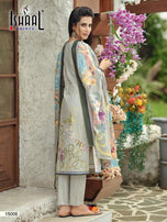 Ishaal Prints Gulmohar Vol-15 Pure Lawn Cotton Suits Catalog