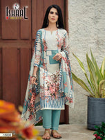 Ishaal Prints Gulmohar Vol-15 Pure Lawn Cotton Suits Catalog
