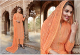 Kala Fashion Zalak Pure Maslin Dyed With Sequance and Thread Work Suits Catalog