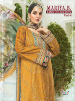 Shree Fabs Mariya B Lawn Collection Vol-4 Pakistani Style Suits Catalog