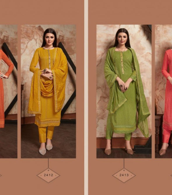 Kessi Rangoon Royal Touch Readymade Suits Catalog
