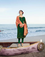 Glossy Simar Solitaire Straight Georgette Salwar Kameez Catalog