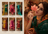 Tripple A Kashish Jam Silk Dress Material Catalog