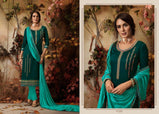 Tripple A Kashish Jam Silk Dress Material Catalog