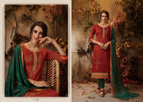 Tripple A Kashish Jam Silk Dress Material Catalog