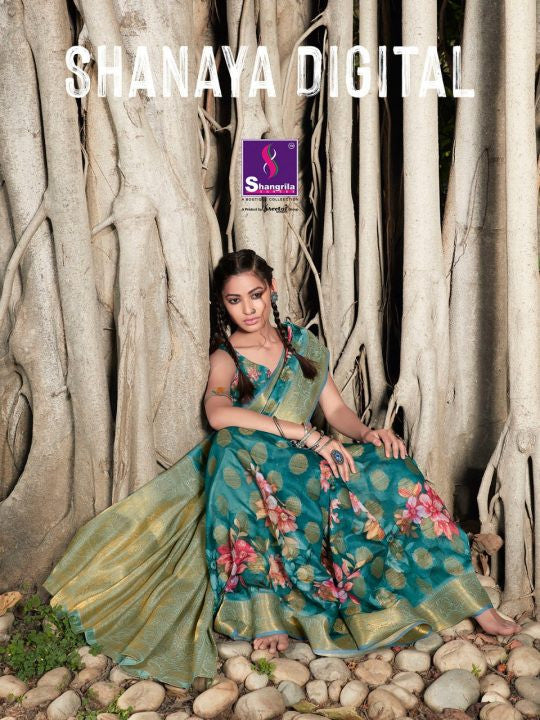 Shangrila Shanaya Digital Print Saree Catalog