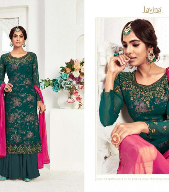 Lavina Nx Vol-9 Plazzo Style Suits Catalog