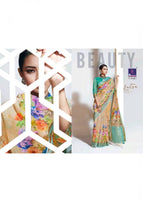 Shangrila Priyanshi Digital Linen Saree Catalog Collection