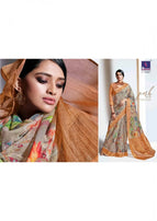Shangrila Priyanshi Digital Linen Saree Catalog Collection