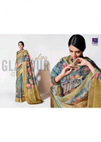 Shangrila Priyanshi Digital Linen Saree Catalog Collection