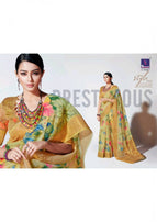 Shangrila Priyanshi Digital Linen Saree Catalog Collection