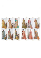 Shangrila Priyanshi Digital Linen Saree Catalog Collection