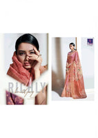 Shangrila Priyanshi Digital Linen Saree Catalog Collection