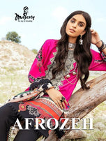 Majesty Afrozeh Pakistani Style Salwar Suits Catalog Collection