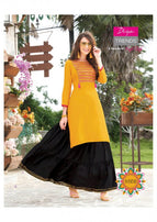 Diya Trendz Fashion Era Vol-1 Kurti With Plazzo Sharara and Skirt Catalog