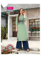 Diya Trendz Fashion Era Vol-1 Kurti With Plazzo Sharara and Skirt Catalog