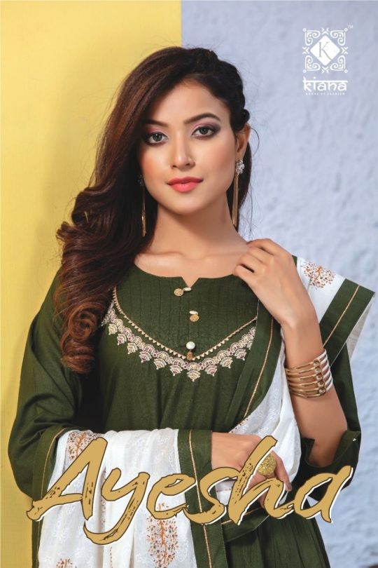 Kiana Ayesha Kurti With Dupatta Catalog Collection