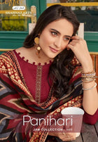Sharnaz Arts Panihari Vol-6 Straight Jam Cotton Suits Catalog