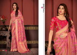 Manjubaa Mahahri Silk Saree Catalog Collection