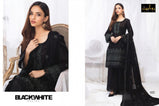 Rawayat Alzohaib Black & White Series Suits Catalog