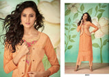 Arihant Nx Vamika Sabha Cotton Silk Kurti With Pant Catalog Collection