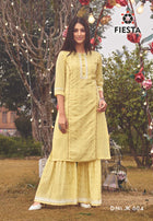 Fiesta Minaar Kurti With Sharara Catalog Collection