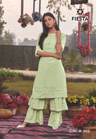 Fiesta Minaar Kurti With Sharara Catalog Collection