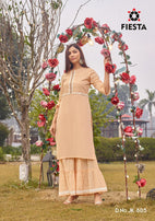 Fiesta Minaar Kurti With Sharara Catalog Collection